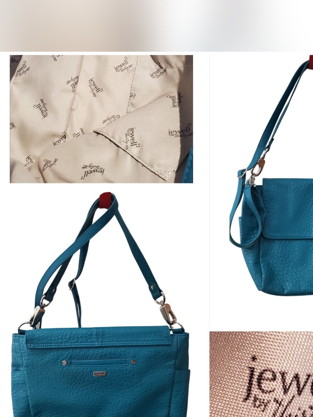 Thirt One Teal Blue Shoulder Bag